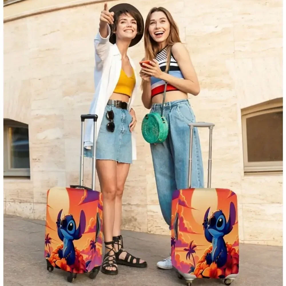 NWT Gorgeous Stitch Hawaiian Sunset Sz M 21”-22” Suitcase Luggage Elastic Cover